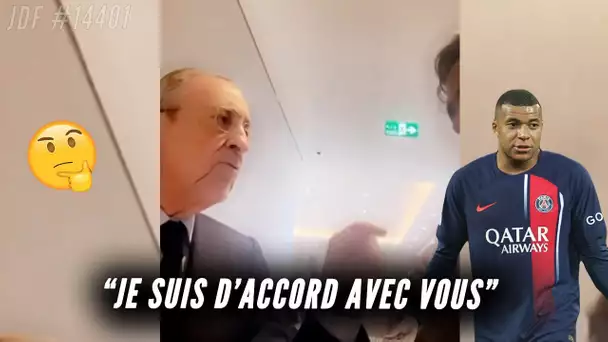 La petite phrase de Florentino Pérez sur MBAPPÉ enflamme la presse et les réseaux sociaux !