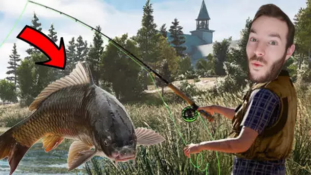 JE PECHE DU POISSON RARE DANS FAR CRY 5 + NOUVELLES ARMES