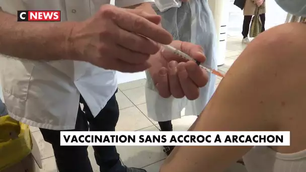 Coronavirus : vaccination sans accroc à Arcachon