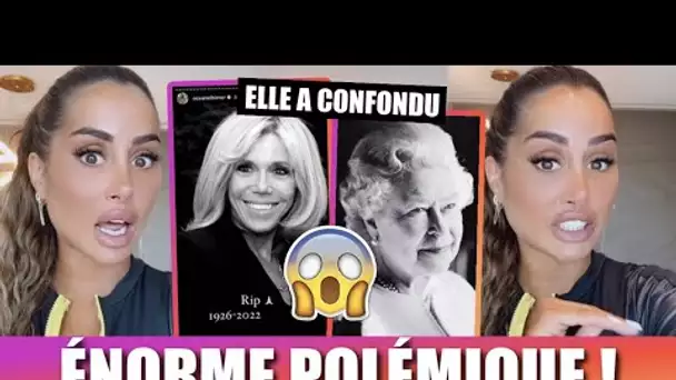 OCEANE EL HIMER AU COEUR D'UNE ÉNORME POLÉMIQUE 😱 ELLE A CONFONDU ELIZABETH II AVEC BRIGITTE MACRON