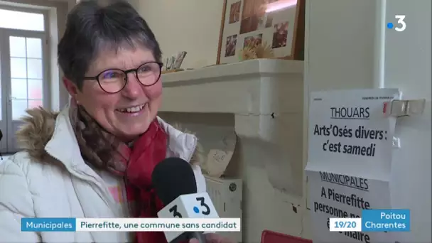 Deux-Sèvres, Pierrefitte, commune sans candidat aux municipales