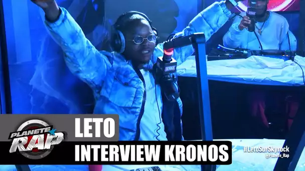 Leto - Interview Kronos #PlanèteRap
