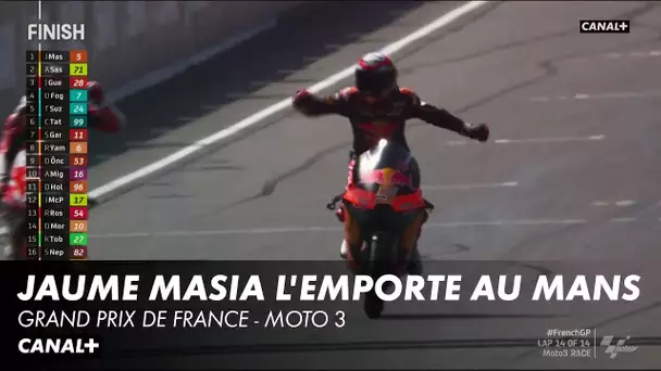 Jaume Masia remporte sa 2ème course de la saison ! - Grand Prix de France - Moto 3