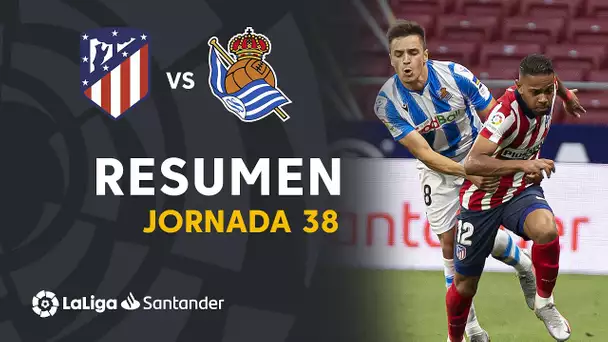 Resumen de Atlético de Madrid vs Real Sociedad (1-1)