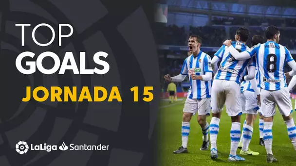 Todos los goles de la Jornada 15 de LaLiga Santander 2019/2020
