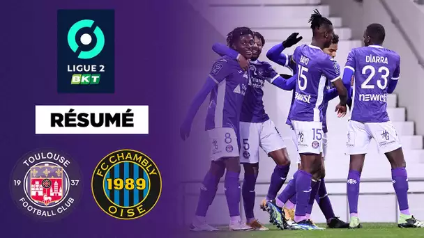 ⚽️ Résumé - Ligue 2 BKT : Le Toulouse FC surclasse Chambly !