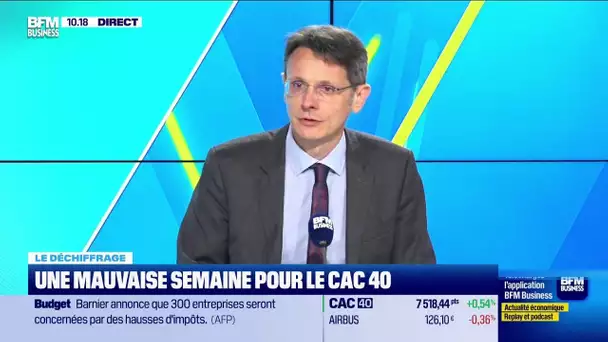 Une mauvaise semaine pour le CAC 40