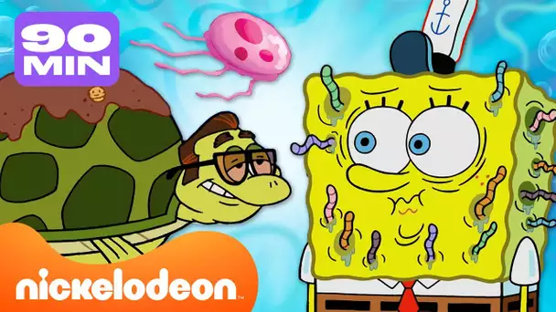 Bob L’éponge | Tous les animaux de compagnie et les animaux en Bikini Bottom | Nickelodeon France