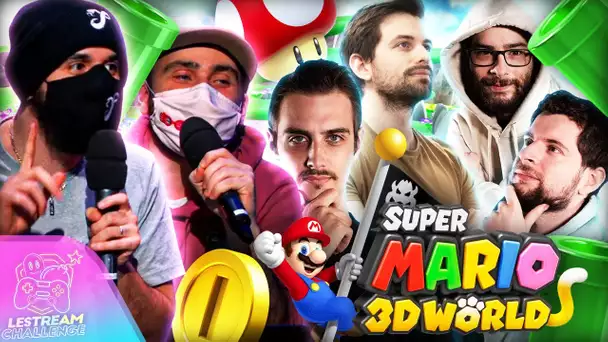 On s'affronte sur le nouveau Super Mario 3D World ! ⭐🎮 | LeStream Challenge #40