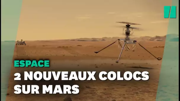 Mars va accueillir deux hélicoptères de plus de la Nasa