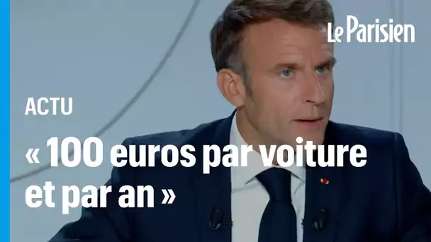 Emmanuel Macron annonce une nouvelle aide sur les carburants
