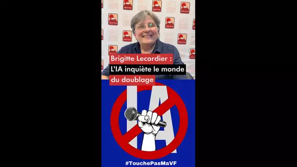 Brigitte Lecordier : L'IA inquiète le monde du doublage
