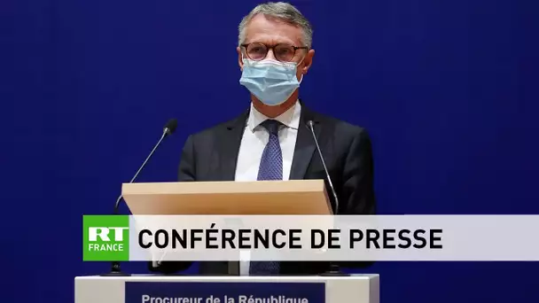 Conflans : Conférence de presse de Jean-François Ricard, procureur national anti-terroriste