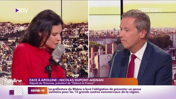 Nicolas Dupont-Aignan : "J'ai toujours été favorable au vaccin pour les personnes âgées et fragiles"