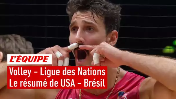Volley - Ligue des Nations - Les Etats-Unis éliminent le Brésil, tenant du titre, en quart de finale
