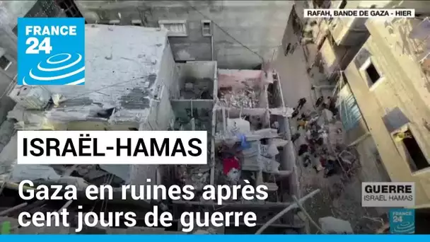Israël-Hamas : les habitants de Gaza épuisés et terrorisés par cent jours de guerre