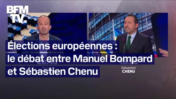 Élections européennes : le débat entre Manuel Bompard (LFI) et Sébastien Chenu (RN) en intégralité