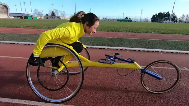 Clermont-Ferrand : la championne de France du 400 mètres en fauteuil s’apprête à défendre son titre