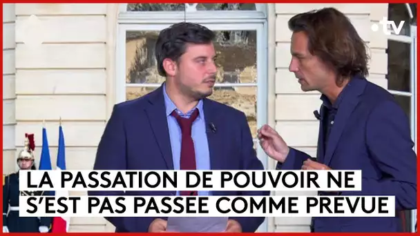 Une passation de pouvoir quelque peu perturbée... - L’ABC - C à Vous - 09/01/2024