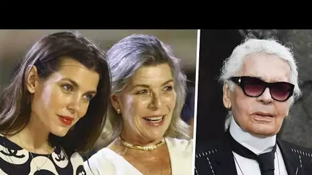 Karl Lagerfeld dévoile son héritage : Caroline de Monaco et Charlotte Casiraghi ne figurent pas pa