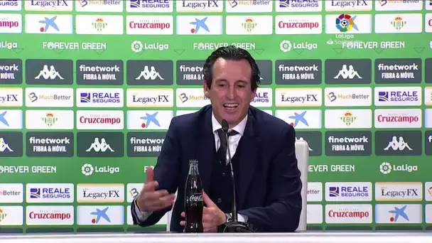 Rueda de prensa Real Betis vs Villarreal CF