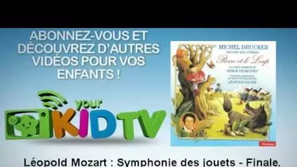 Michel Drucker - Léopold Mozart : Symphonie des jouets - Finale. Allegro