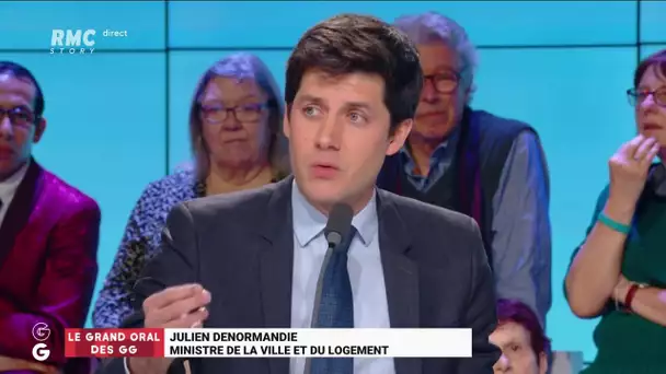 'Les Grandes Gueules' de RMC: 'le Grand Oral' de Julien Denormandie, ministre du Logement