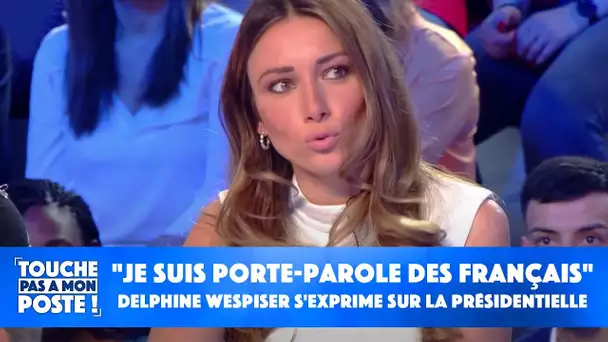 "Je suis porte-parole des Français" : Delphine Wespiser s'exprime sur la présidentielle