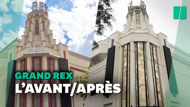 L’avant/après du Grand Rex, 90 ans après son inauguration