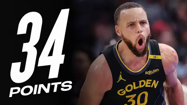 Steph Curry SHOWS OUT 34-PTS In Chicago | February 8, 2025