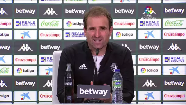 Rueda de prensa Real Betis vs CA Osasuna