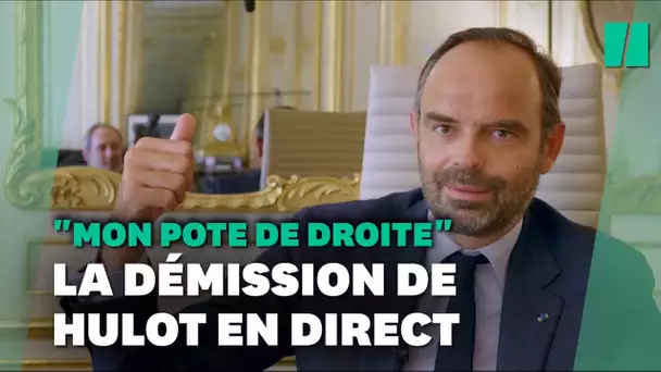 Quand Philippe raconte comment il apprend la démission de Hulot