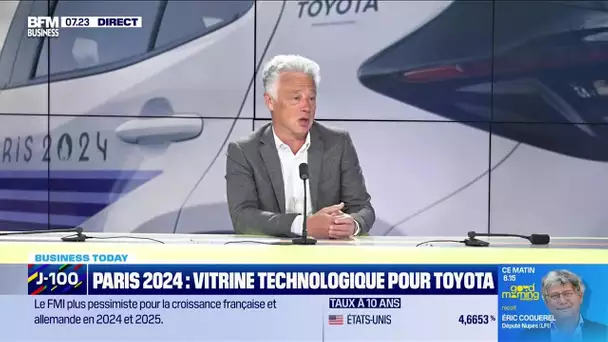 Frank Marotte (Toyota) : Toyota, transporteur officiel de Paris 2024