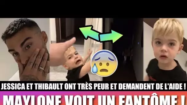 MAYLONE VOIT LE FANTÔME D'UN HOMME DANS LA MAISON !😱 THIBAULT ET JESSICA SONT INQUIETS ET ONT PEUR !