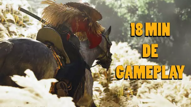 GHOST OF TSUSHIMA - GAMEPLAY 18 MIN (Open World / Combats / Customisation / Photo Mode) 2020