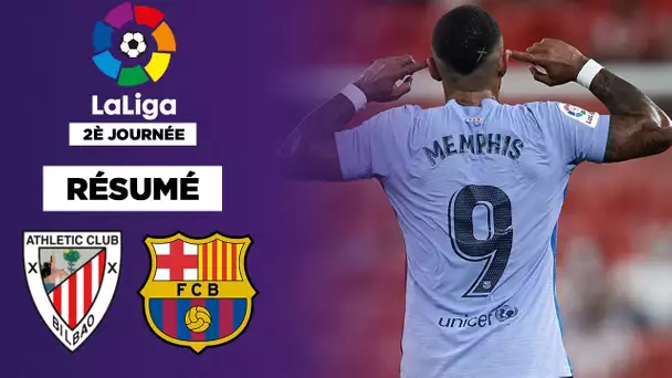 Résumé : Memphis sauve le Barça à Bilbao