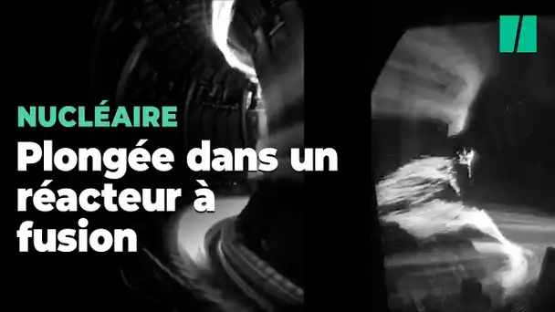 Les images impressionnantes d’un réacteur à fusion nucléaire en fonctionnement