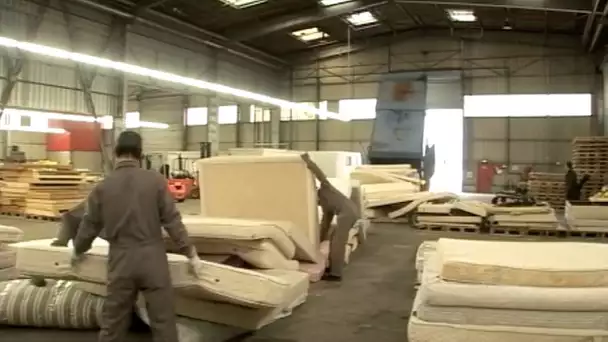 Recyclage des matelas : un marché de 5 millions de literies par an