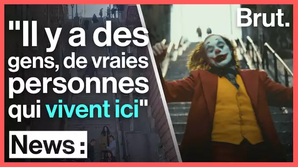 Les escaliers qui ont servi de décor au film "Joker" pris d'assaut par les touristes