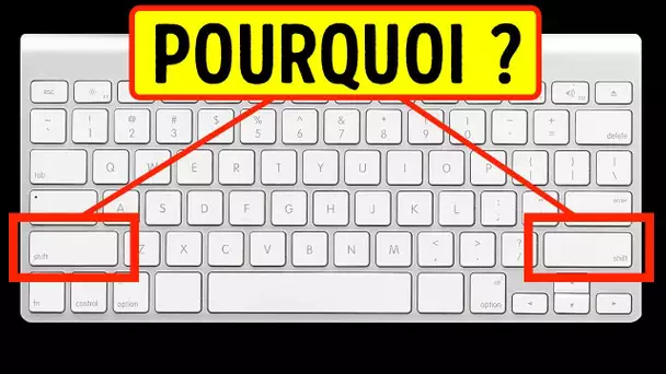 Pourquoi y a-t-il Deux Touches Alt, Ctrl et Maj ?