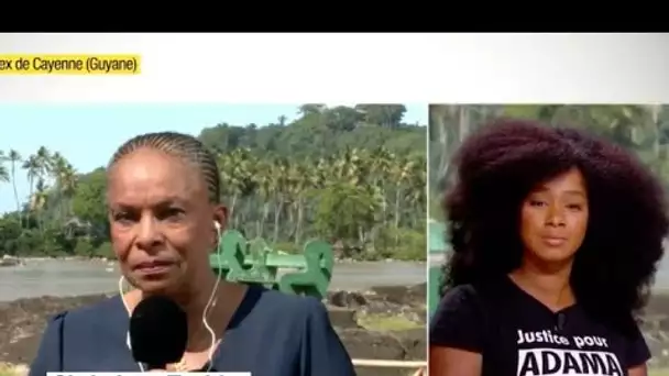 Justice pour Adama : Christiane Taubira au bord des larmes en évoquant la mère drsquo;Adama Traoré