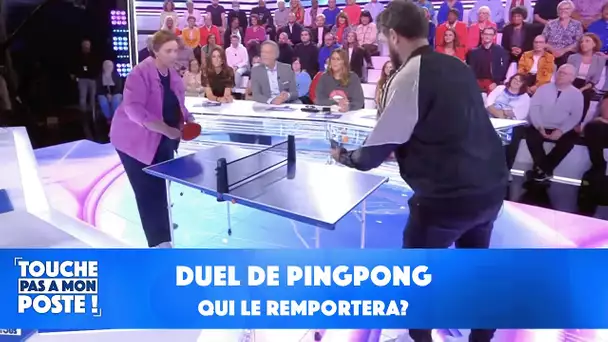 Géraldine Maillet face à Baba au Ping-Pong ! Qui remportera le duel ?