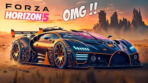 OMG JE GAGNE UN MONSTRE SUR FORZA HORIZON 5 !! Et je tente de faire dérailler le train...