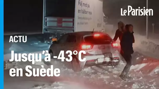 Une vague de froid record frappe la Scandinavie