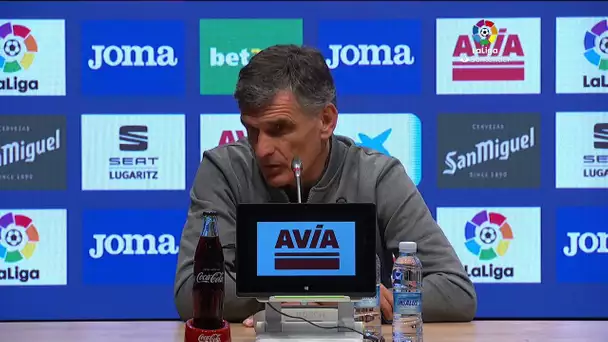 Rueda de prensa SD Eibar vs Getafe CF