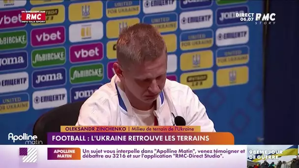 L'équipe de football de l'Ukraine va rejouer pour la première fois