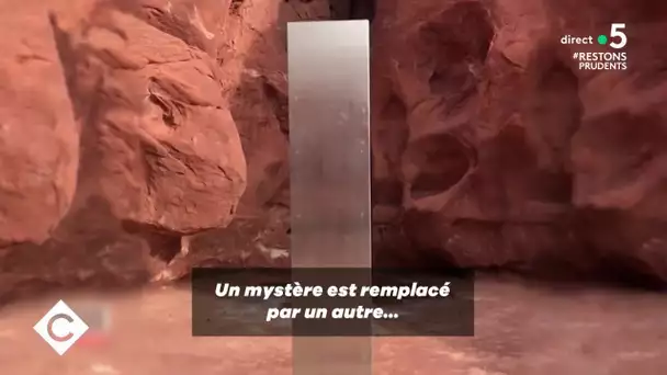 Le mystère des monolithes en partie résolu - C à Vous - 02/12/2020