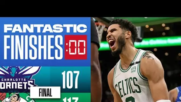 Final 2:10 WILD ENDING Hornets vs. Celtics 🔥