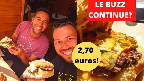 BURGERS à 2,70 euros,LA SUITE: Il rouvre dans un + GRAND RESTO!  VLOG #1034