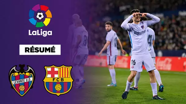 🇪🇸 Résumé - LaLiga : Le Barça revient de (très) loin à Levante !